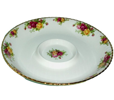 Royal Albert Old Country Roses Chip & Dip 13