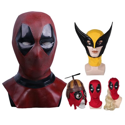 Dead Pool Ladypool/Wade Winston Wilson/Wolverine Mask Helmet Headgear Hat Unisex-image