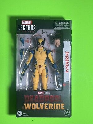 Marvel Legends Deadpool and Wolverine Yellow Suit Wolverine 2024 Brand New-image