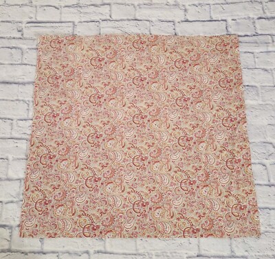 Pottery Barn Paisley Floral Euro Sham (1), 100% Cotton 26 in-image