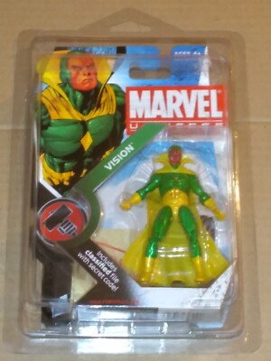 💎RARE! Marvel Universe Vision solid color variant! Series 2 #006 3.75