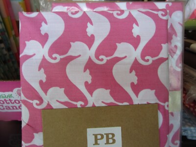 Pottery Barn Teen Cape Cod seahorse pink sham standard  New with tag-image