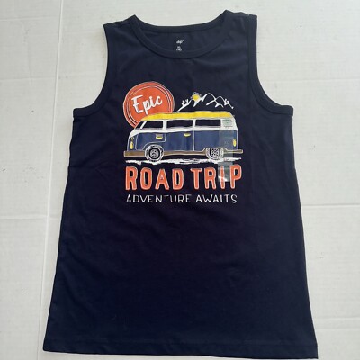 dip Boys Tank Top Size XL 16 Color Navy Blue NWT Summer Tank Top-image