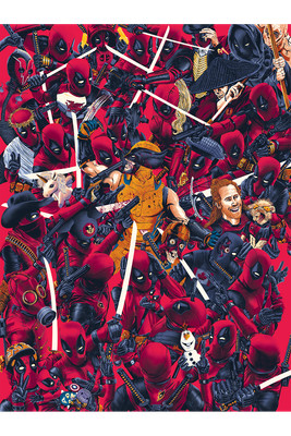Deadpool & Wolverine by Amaury Filho Ltd Edition x/60 Poster Print Mondo MINT-image
