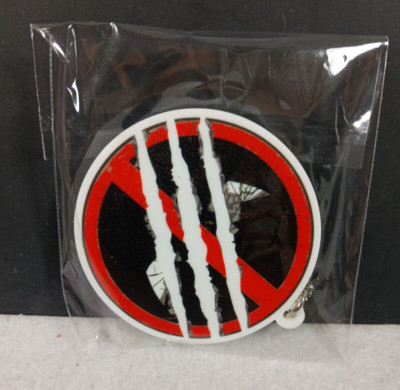 Deadpool and Wolverine Keychain Marvel NIB Silicone Dave and Busters Official-image