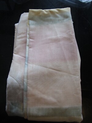 Pottery Barn organic Medora full queen duvet warm multi  photo shoot sample-image