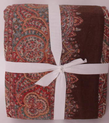 Pottery Barn Norwood FQ full queen f/q duvet cover-image