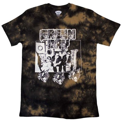 Green Day Revolution Radio Dip Dye T Shirt-image