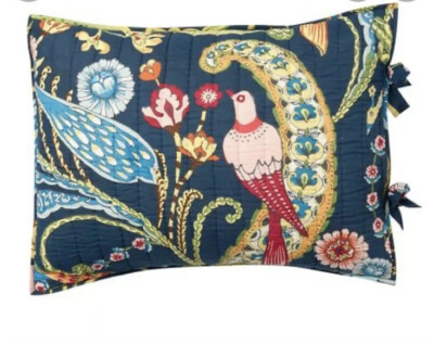 Pottery Barn Rita Bird Reversible Euro 26