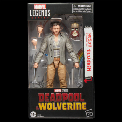 Logan & Headpool Marvel Legends Action Figure Wolverine | 1:12 Scale-image