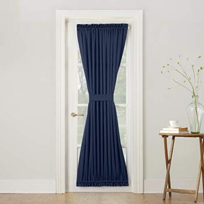 Barrow Energy Efficient Rod Pocket Door Curtain Panel, 54