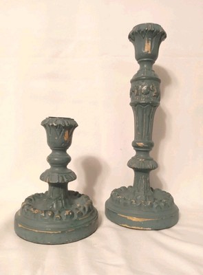 Pottery Barn Vintage-Inspired Candle Holder Set Of 2-image