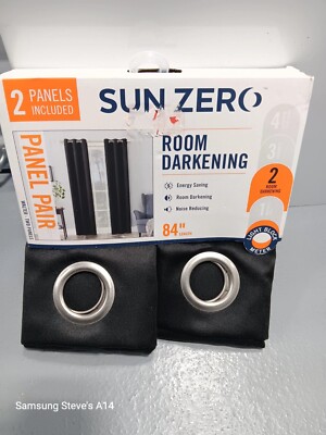 SUN ZERO WALTER 2PK BLACK 84