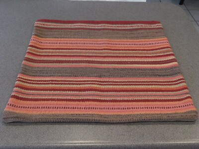 NEW Pottery Barn Albany Stripe Kilim Dhurrie Pillow Cover 24