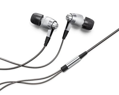 Denon In-Ear Earphones High Resolution Compatible Dynamic Silver AH-C720SREM-image