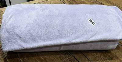 Pottery Barn Kids Chamois Duvet Cover Full Queen Lavender purple soft bedding-image