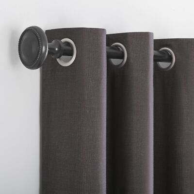 Sun Zero Columbia Thermal Insulated 100% Blackout Grommet Curtain Single Panel-image
