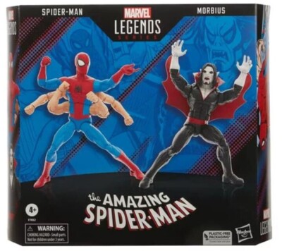 Marvel Legends Series Six Arm Spider-Man vs Morbius 2 Pack Walmart Exclusive New-image