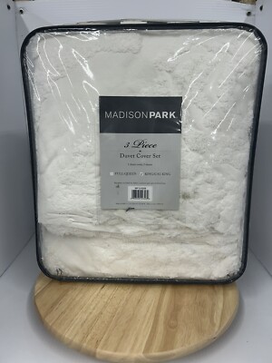 Madison PARK 3 Piece Duvet Cover Set-image