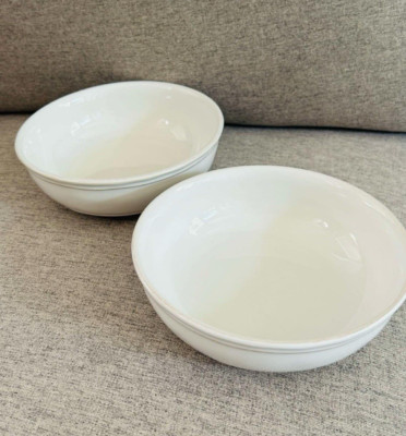 Pottery Barn Replacement Cambria Stoneware Set of 2 Bowls * Portugal-image