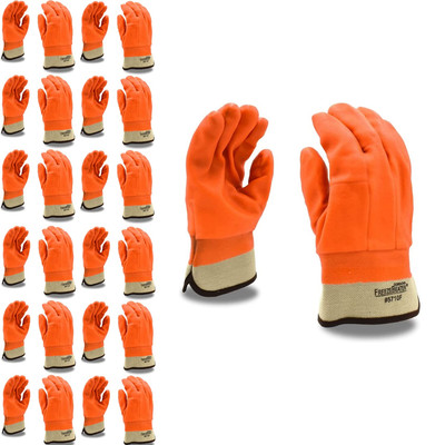 Cordova 5710F Hi-Vis Orange Cold Weather Gloves, Double Dipped, Foam Insulate...-image