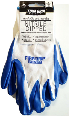 Firm Grip Pro Paint Nitrile Dipped Gloves-image