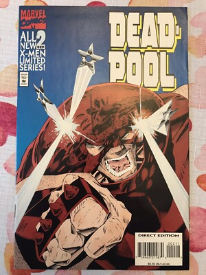 DEADPOOL (1994 MINI-Series) #2 WADE WILSON NEW MOVIE WOLVERINE MARVEL MCU-image