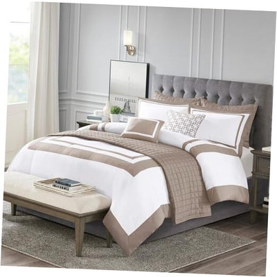  Comforter Set and Quilt Combo, Chic Hotel Bedding Queen/Full Size Comforter -image