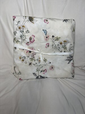 Pottery Barn Monique Lhuillier Tuileries Percale Duvet Cover Queen-image