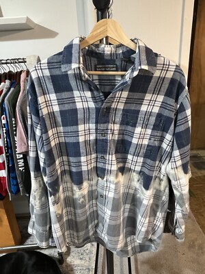 Women Or Men’s FLANNELS!!! Dipped Dyed-image