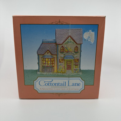 Cottontail Lane Painting Studio Spring Collection Cottage Lighted Village-image
