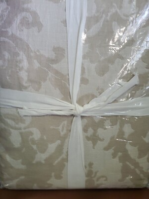 Pottery Barn Jacquard Medallion Duvet Full/ Queen NEUTRAL-image
