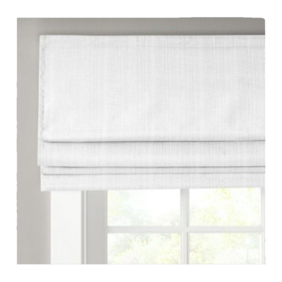 Madison Park Galen Basketweave Cordless Roman Shade - 23