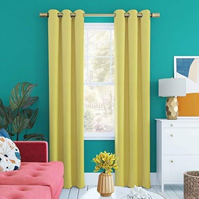 Halton Bright Vibes Total Blackout Grommet Curtain Panel, 40