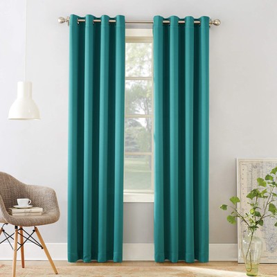 Barrow Energy Efficient Grommet Curtain Single Panel-image