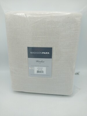 Madison Park Window Panel Curtain 50in Wx 95in L Beals Natural -image