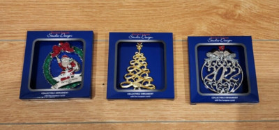 ORNAMENTS  2022 REGENT SQUARE STUDIO DESIGN COLLECTIBLE  FINE EUROPEAN CRYSTAL-image