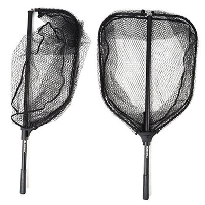  Large Fishing Net - Collapsible Landing Net With Extendable Handle, Knotless -image