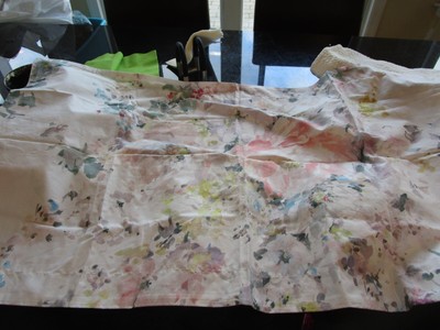 Pottery Barn floral  king sham multi  photo shoot sample-image