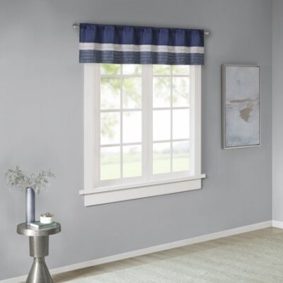 Madison Park Infinity Polyoni Pintuck Window Valance-image