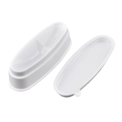  French Style Nails Dipping Powder Box Container Nail Line Mold Manicure Mould-image