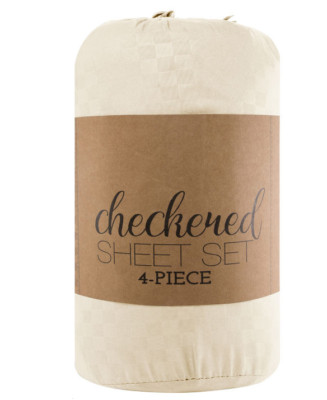 Casual Comfort Ultra Soft Premium 4-Piece Bed Sheet Set Queen-MSRP $70-image