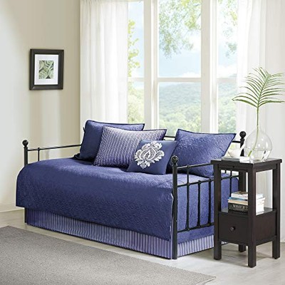 Madison Park Cotton Daybed Cover Set-Double Sided Quilting Classic Cottage-image