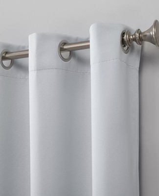 SUN ZERO Preston Grommet Top Blackout Curtain Panel, 40