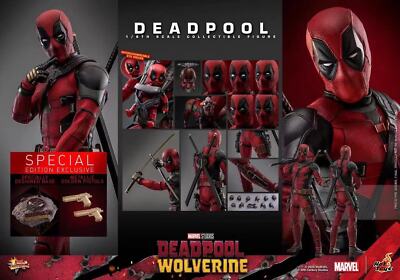 Hot Toys DEADPOOL WOLVERINE 1/6 scale Limited Collectible Figure New In Stock-image
