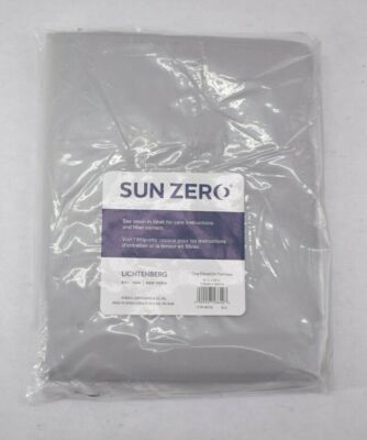 Sun Zero Nordic Theater Grade Extreme Blackout Grommet Curtain Panel 40