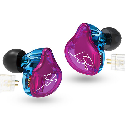 KZ ZST Detachable Earbuds 1BA+1DD Dual Driver in-Ear Monitor Earphone Y6V7-image