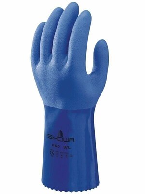 XX-LARGE Showa Atlas 660 Fully Coated Triple-Dipped PVC Gloves 12 Pack-image