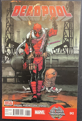 DEADPOOL #43 MARVEL COMIC BOOK DUGGAN POSEHN ESPIN STAPLES WADE WILSON 2015-image