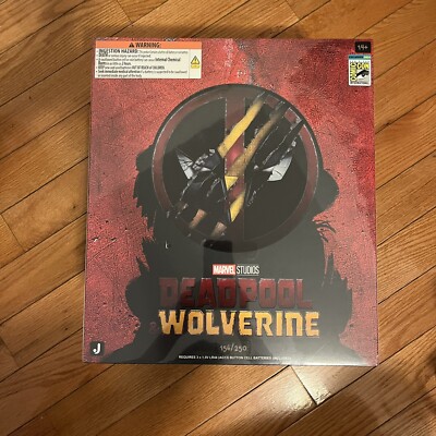 SDCC 2024 Exclusive Deadpool & Wolverine Jazwares Comic Con Mask Cosplay 156/250-image